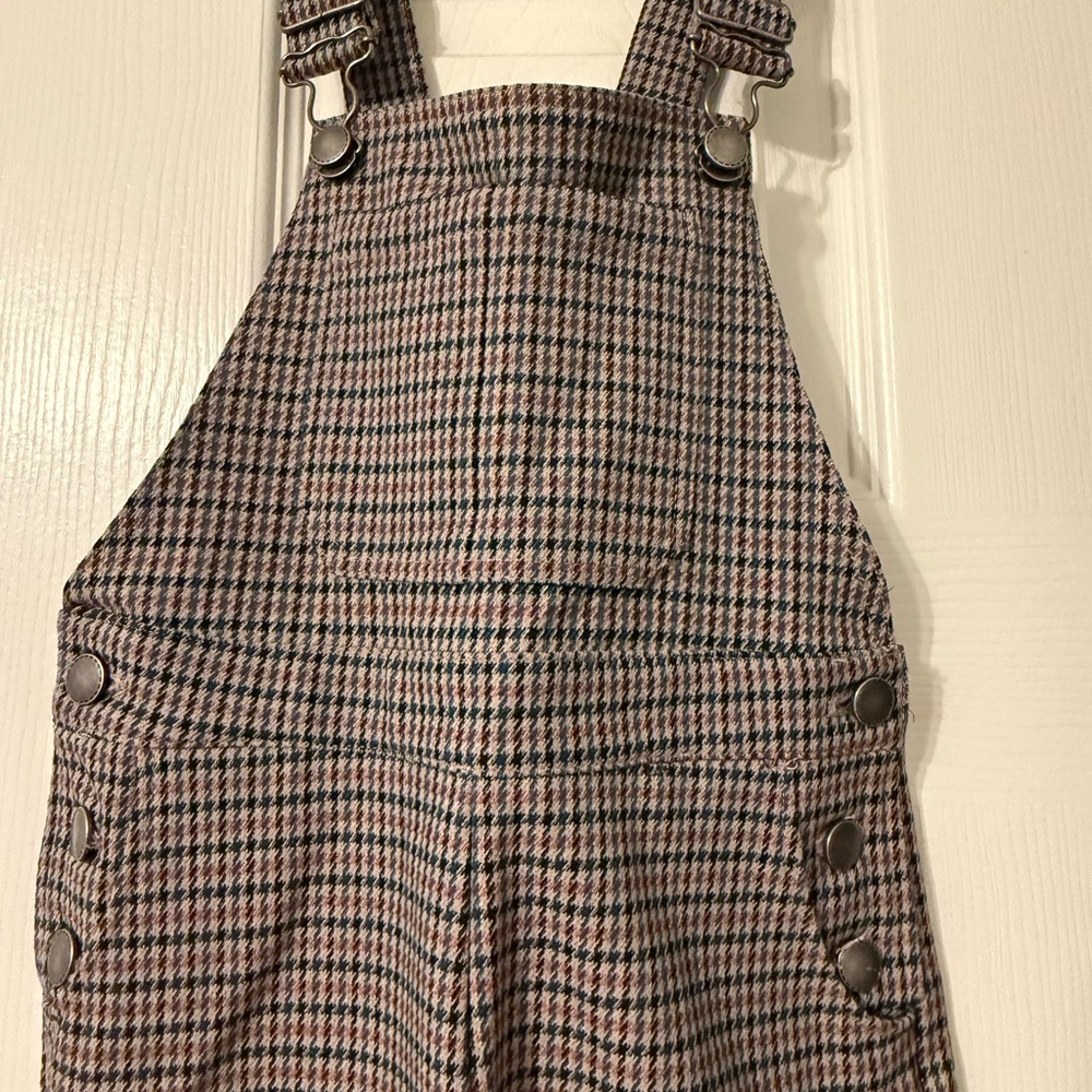 Zara Multicolor Houndstooth Pants